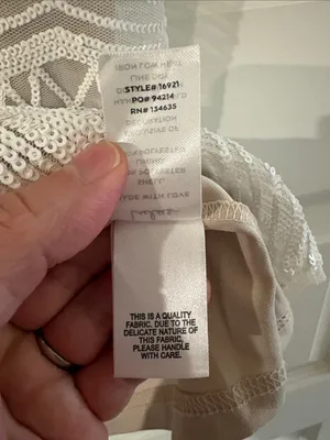 Lulu’s White Sequined Mini Dress thumbnail 4