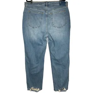 Abercrombie & Fitch Ankle Straight Ultra High Rise Jeans Size 34 / 18 L thumbnail 6