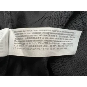 Abercrombie & Fitch Black Crop Top Cut Out Witchy Goth‎ Y2K Sexy Minimalist thumbnail 9