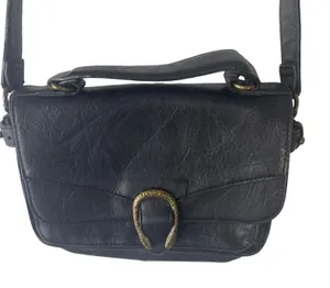 Steve‎ Madden Black Leather Crossbody Purse thumbnail 1