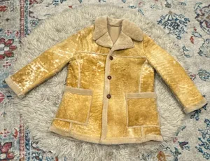 Vintage 1970s Abercrombie & Fitch Shearling Coat thumbnail 1