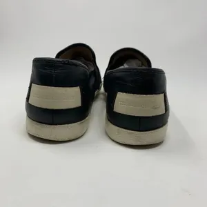 Frye Dylan‎ Slip On Sneakers in Black Leather Size 8.5 thumbnail 5