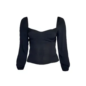 REFORMATION Reign Top, Black,12 (US) thumbnail 4