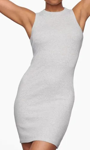 Skims Cotton Rib Tank Dress thumbnail 1