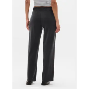 Athleta Seasoft Mid Rise Straight Leg Pants Washed Black Small thumbnail 2