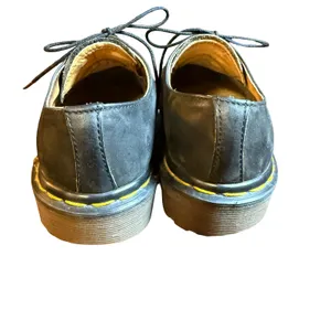 Dr. Martens England Skechers 3 Eye Oxford Shoes Black Nubuck Size UK 4 US 6 VTG thumbnail 2