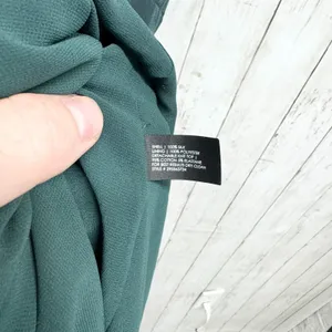 Club Monaco 100% Silk Sleeveless Forest Green Snatched‎ Mini Dress Size 0 thumbnail 5