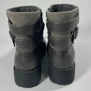 Rocket Dog Trepp Grand Orchard Cotton Ankle Boots Gray Buckle Straps Womens 9.5‎ thumbnail 4