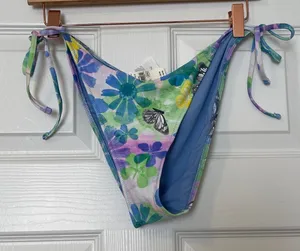 NWT Tie Side Cheeky Bikini thumbnail 1