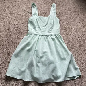NWT Francesca’s/ Blue Rain Mini Flowy Dress thumbnail 1