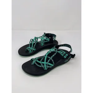 Chaco ZX/3 Womens Sandals Green Dual Adjustable Stap Classic Sport Outdoor US 8 thumbnail 3