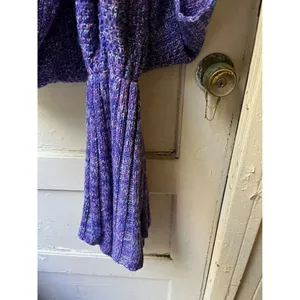 Mermaid Snuggle Blanket Purple pink white Adult Size Tail Knit Sleeping Bag thumbnail 5