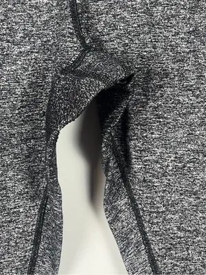 Lululemon athletica grey heather leggings size 10 thumbnail 2