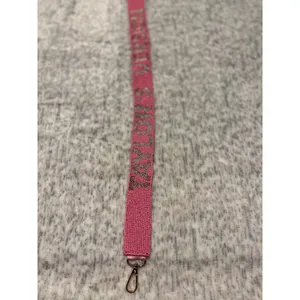 Taylor Swift Eras Tour Beaded guitar or purse strap Pink‎ TAYLORS VERSION NWT 47 thumbnail 2
