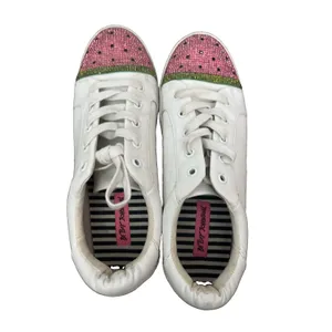 Betsey Johnson White Melon Embellished Sneaker Sz 10 Limited Edition Watermelon thumbnail 2