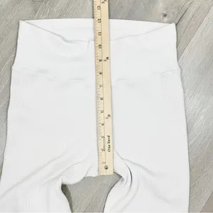 Aerie Offline Real Me Xtra High Waist‎ Ribbed Leggings White Small thumbnail 9