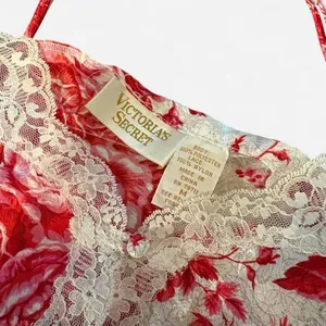 Vintage *RARE* 90s Victoria's Secret Gold Label Floral Set thumbnail 5