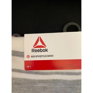 Reebok Scarf Athletic‎ Heathered Grey White Fringe Delta Logo OSFM NWT Gorpcore thumbnail 3