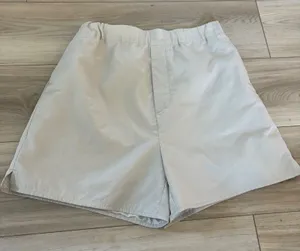 BR Sport Banana Republic‎ Athletic Shorts Lightweight Nylon Women's Tan M thumbnail 1