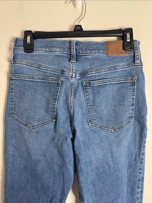 Madewell The Mid-Rise Perfect Vintage Jean Medium Blue Wash size 26 thumbnail 4