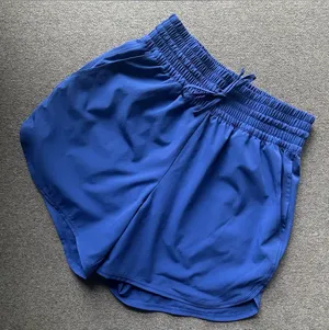 Lands’ End Blue Athletic High Waist Shorts Small thumbnail 1