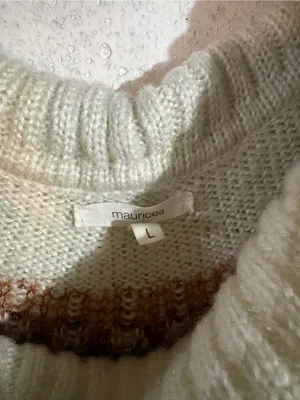 Maurices Fair Isle Marilyn Neck Pullover Sweater | Size: Large thumbnail 4