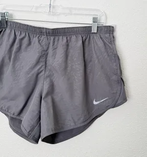 [Nike] Gray Pull-On Dri-Fit Built-in-Brief Tempo Running Shorts NWT Size Large L thumbnail 7
