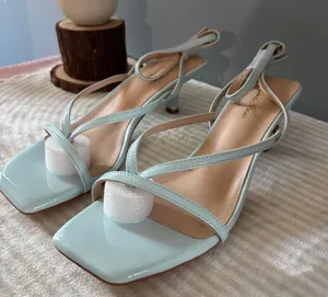 & Other Stories Pretty Light Blue Kitten Heels thumbnail 1