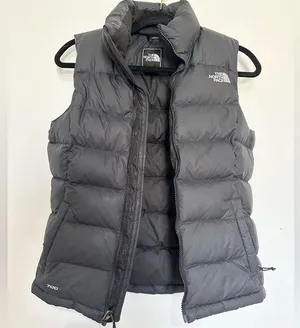Vintage THE NORTH FACE Nuptse Puffer Vest 700 Fill Goose Down Puffy Sz XS thumbnail 1