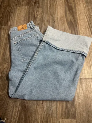We The Free Light Blue High-Rise Wide Leg Jeans thumbnail 11