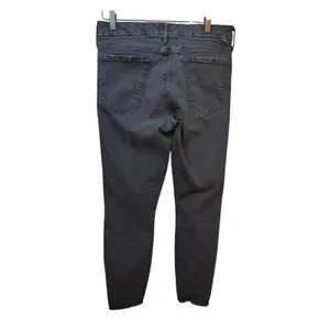 MOTHER THE LOOKER ANKLE FRAY Not Guilty‎ Black Size 31 thumbnail 2