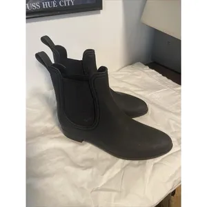 Jeffrey Campbell Havana Chelsea Black Matte‎ Booties Size 6 thumbnail 6