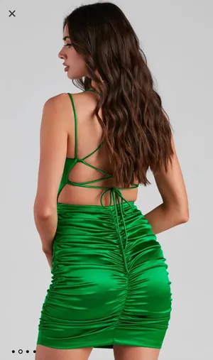 Windsor Green Dress Emerald thumbnail 2