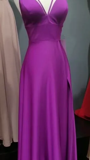 Samila Boutique Prom Dress Bridesmaid Evening Gown Blue Size 4 thumbnail 11