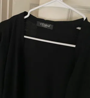 Black Cardigan Sweater thumbnail 3