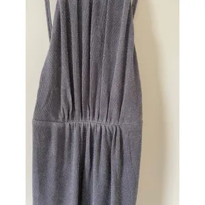 Show Me Your Mumu Maxi Amanda Dress Silver Metallic Size Small NEW thumbnail 8