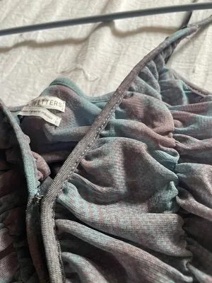 Rouched Mesh Tank Top thumbnail 5