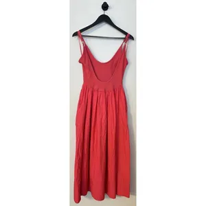 FREE PEOPLE Dylan Midi Dress in Pink Size X-Small thumbnail 8