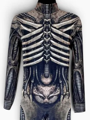 Badinka Xenomorph Bodysuit Costume Sexy Alien Medium thumbnail 3