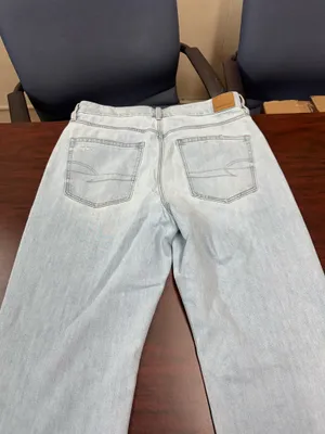 American Eagle Stretch Curvy Straight Jeans Size 12 Short thumbnail 5