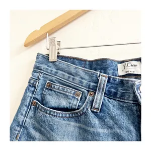J.CREW Denim Shorts Womens Size 28 Blue Denim Cuffed Medium Wash Pocket Preppy thumbnail 4