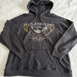 Hollister Graphic Oversized Hoodie Women’s Size Small thumbnail 1