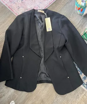 NWT Kate Kasin‎ medium black blazer thumbnail 1