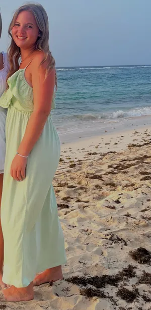 ZARA Light Green Maxi Dress thumbnail 5