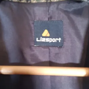 Lizsport Vintage 2 Buttons Womens Blazer Wool Dark Academia Office Size 14 thumbnail 2