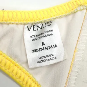 Venus Bikini‎ Top Women Size A 32B/34A/36AA Halter O-Ring Minimal Beach Pool thumbnail 5