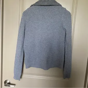 Dor Dor Couture Grey Zip Up‎ Jacket, Size Small thumbnail 4