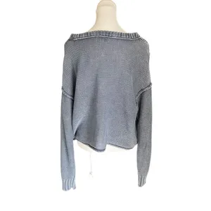 American Eagle - Boat Neck Oversized Slouchy Sweater Sz M thumbnail 2