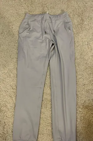 Alphalete Premium V2 Joggers Light Grey Size Small thumbnail 4