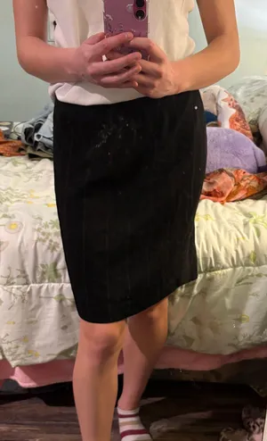 Black Pencil Skirt thumbnail 1
